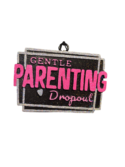 Gentle Parenting Drop Out Car Freshie  - Scent Laundry Day