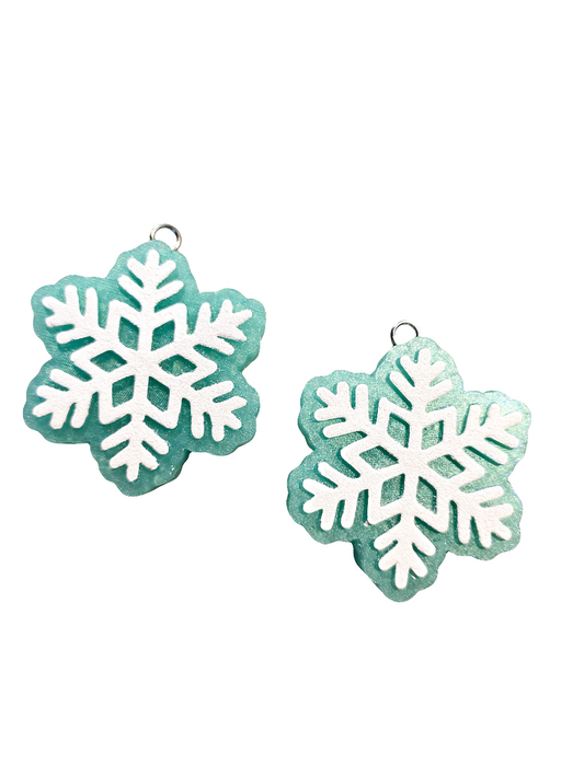 Snow Flake Car Freshie Vent Clips  - Scent Elf Sweat